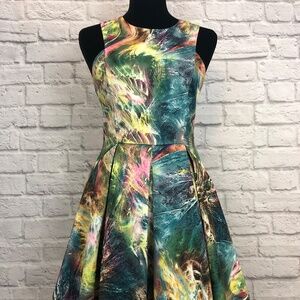 Psychedelic Women's Cocktail Dress Forever21